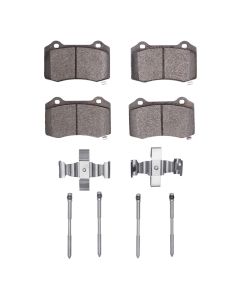 DFC 18-25 Dodge Durango Rear Ultimate Duty Performance Brake Pads and Hardware Kit - 1400-1053-03