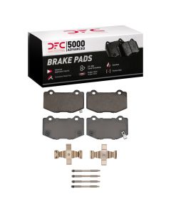 DFC 14-21 Chevrolet Camaro Rear 5000 Advanced Ceramic Brake Pads and Hardware Kit - 1551-1718-01