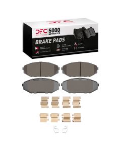 DFC 99-04 Acura MDX Front 5000 Advanced Ceramic Brake Pads and Hardware Kit - 1551-0793-01