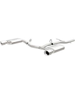 Magnaflow 2015 Audi Allroad 2.0L Touring Dual Spilt Rear Exit 2.5in 4in Tip SS C/B Perf Exhaust - 15369