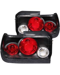ANZO 1993-1997 Toyota Corolla Taillights Black - 221113