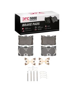 DFC 16-23 Mercedes-Benz C43 AMG Front 5000 Advanced Low Metallic Brake Pads and Hardware Kit - 1552-1871-01