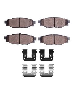 DFC 12-21 Subaru WRX Rear Active Performance Pads and Hardware Kit - 1115-1114-01