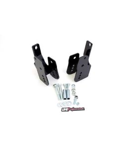 UMI Performance 05-14 Ford Mustang Rear Control Arm Relocation Brackets- Bolt In - 1060-B