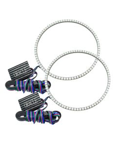 Oracle Jeep Wrangler TJ 97-06 LED Waterproof Halo Kit - ColorSHIFT w/o Controller - 3947-334
