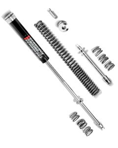 Progressive 14-16 FLHR/C, 14-16 FLH/T/X, 15-16 FLTRU/X/XS Monotube Fork Cart Kit 2in Over - 31-4010