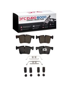 DFC 11-21 BMW 328i Front Euro 5000 Ceramic Brake Pads and Hardware Kit - 1600-1561-01