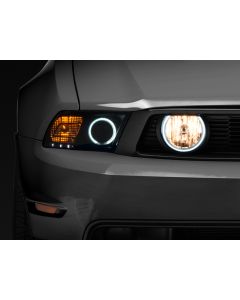 Raxiom 05-12 Ford Mustang GT LED Halo Fog Lights (Smoked) - 49134