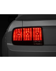 Raxiom 05-09 Ford Mustang Tail Lights- Black Housing (Smoked Lens) - 49066