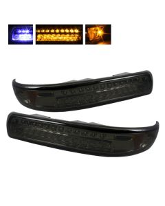 xTune Chevy Silverado 99-02 LED Amber Bumper Lights Smoke CBL-CS99-LED-SM - 5014580