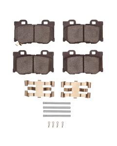DFC 24-25 Nissan Z Rear 5000 Advanced Low Metallic Brake Pads and Hardware Kit - 1552-1347-01