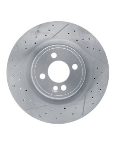 DFC 09-14 Mini Cooper (Excl Clubman) Front Drilled and Slotted Brake Rotor - 630-32008