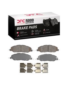 DFC 05-14 Ford Mustang Front 5000 Advanced Ceramic Brake Pads and Hardware Kit - 1551-1463-01