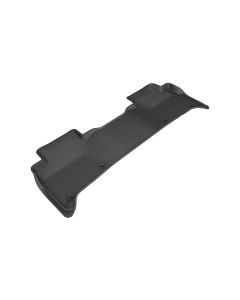 3D MAXpider 2017-2020 Land Rover Discovery Kagu 2nd Row Floormats - Black - L1LR02421509