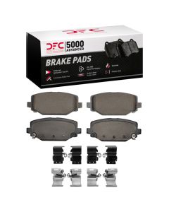 DFC 12-20 Chrysler Town & Country Rear 5000 Advanced Ceramic Brake Pads and Hardware Kit - 1551-1596-01