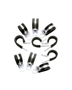 Russell Performance Cushion Clamps - Holds -4 AN Hose (10 pcs.) - 650970