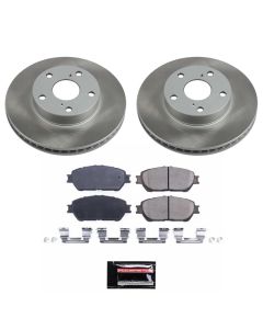 Power Stop 05-15 Toyota Tacoma Front Semi-Coated Rotor Kit - SC5431