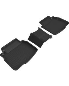 3D Maxpider Custom Fit Kagu Floor Mat For 20-22 Subaru Legacy / Outback - 2nd Row (Black) - L1SB02821509