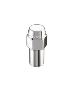 McGard Hex Lug Nut (Long Shank - .946in.) M12X1.5 / 13/16 Hex / 1.85in. Length (4-pack) - Chrome - 62002