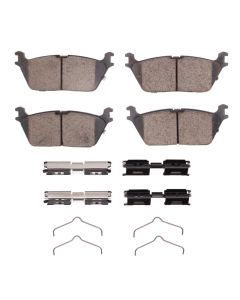 DFC 19-25 Jeep Wagoneer L Rear 4000 HybriDynamic Brake Pads and Hardware Kit - 4000-2169-01