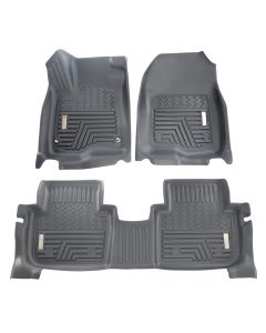 FLM100 23-25 Honda CR-V 3 PCS Black Floor Mat Set