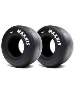 10X4.50-5 2PR Maxxis x Zero Counter Racing Spec RC-1K Front Tubeless Prime GoKart 2 Tires - KITMX10450RC1KPR2TL-2