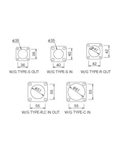 GReddy Wastegate Gasket Type-C Hi-Flow Inlet Universal- GRED-11900412