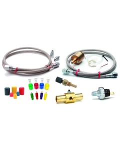 Autometer Temperature Manifold Adaptor for 3/8 O.D. Tubing - 2286