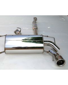 INVIDIA Q300 Cat-Back Exhaust for SUBARU WRX / STI 2008-2014 Rolled Stainless Tip