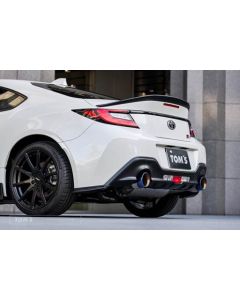 TOM'S Racing - Dual-Exit Catback Exhaust (OE Diffuser)- Toyota GR86 / Subaru BRZ (2022+) ** Preorder Lead Time ETA August 2025 **