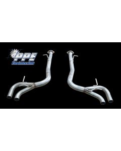 PPE Engineering Muffler Delete for Lexus LC500 Burn Quad Tip - 155004-P