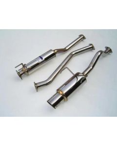 Invidia 01+ Civic EX 2DR/4DR 60mm (101mm tip) Cat-back Exhaust - HS01HC2GTP