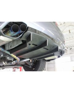 LEMS Dry Carbon Rear Diffuser with Clear Coat for Lexus IS F - LEM-L517C
