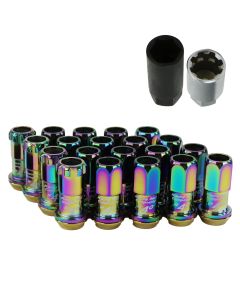 Project Kics R40 NEO Chrome M12x1.50 Racing Lug Nuts 20 Pieces