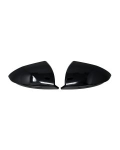 MC6386BLK 23-26 Hyundai Tucson 2 PCS With Turn Signal Top Gloss Black Tape-on Mirror Cover