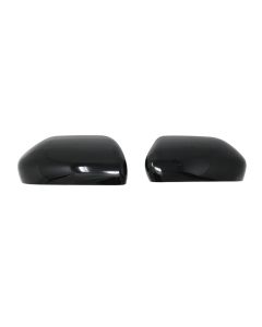 MC6394BLK 25-26 Ford Explorer 2 PCS (No Turn Signal) Top Gloss Black Tape-on Mirror Cover