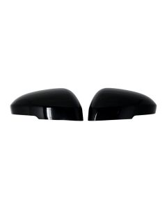 MC6397BLK 24-26 Nissan Rogue 2 PCS (With Turn Signal) Top Gloss Black Tape-on Mirror Cover