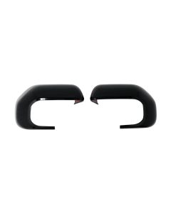 MC6407BLK 21-26 Ford Bronco Sport, 22-26 Ford Maverick With Camera 2 PCS (No Turn Signal) Full Gloss Black Tape-on Mirror Cover