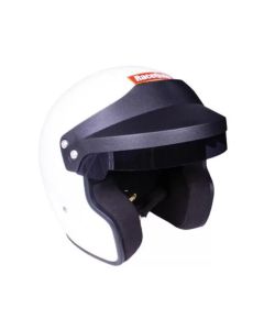 RaceQuip OF20 Open Face Snell SA2020 Gloss White Helmet - Medium- RACE-256113