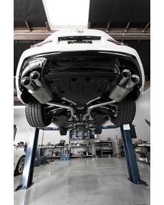 PTS True Dual Catback Exhaust - Joe Z Series for Lexus RC-F 2015+