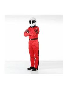 Red RaceQuip 120 Series Pyrovatex Suit - Large