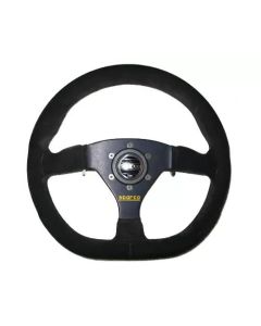 Sparco Ring Suede Universal Steering Wheel- SPAR-015TRGS1TUV