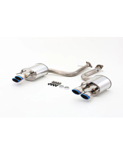 TOM'S Racing- Stainless Exhaust System (TOM'S Barrel/Titanium Color Burnt Tips) for 2022+ Lexus IS500 - TMS-17400-TUE35