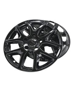 WSK867-17BLK 20-26 Chrysler Pacifica 8 PCS Gloss Black Snap-on Wheel Skin Set