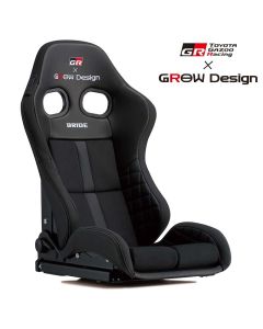 GR TOYOTA Gazoo Racing × GROW Design Aero Stabilizing Sport Seat for 2023+ Toyota GR Corolla - GRDE-GRC-CFRP-SEAT-1P