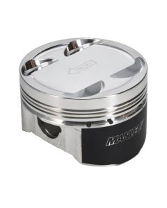Manley 03-06 Mitsubishi Evo 8/9 4G63T 87mm +2.0mm Bore 8.5/9.0:1 Dish Extreme Duty Pistons w/ Rings - 617020CE-4