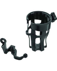 Kuryakyn Reflex Drink Holder-Passenger Mount Black - 6493