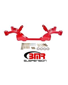 BMR 82-82 3rd Gen F-Body K-Member w/ LS1 Motor Mounts and STD. Rack Mounts - Red - KM008R