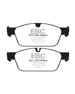 EBC 13-16 Mercedes-Benz GL350 3.0 TD AMG Package Ultimax2 Front Brake Pads - UD1636