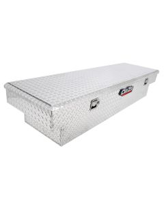 Deezee Universal Tool Box - Red Crossover - Single Lid BT Alum Full Size - DZ8170